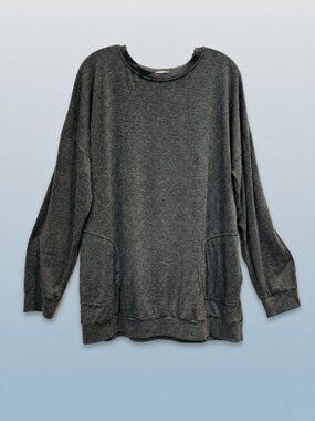 LALALA Gray Lightweight Sweatshirt